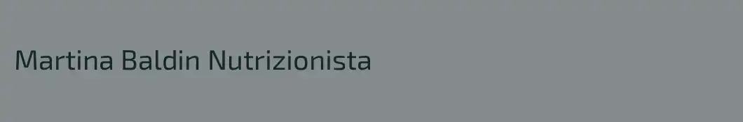 Martina Baldin Nutrizionista